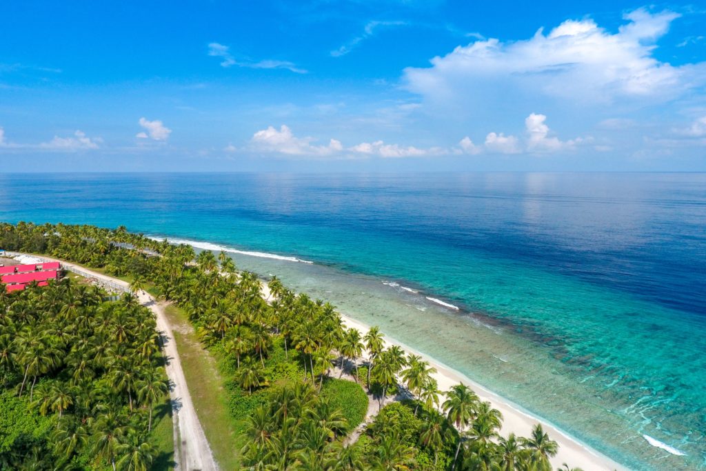work at the beach business travel